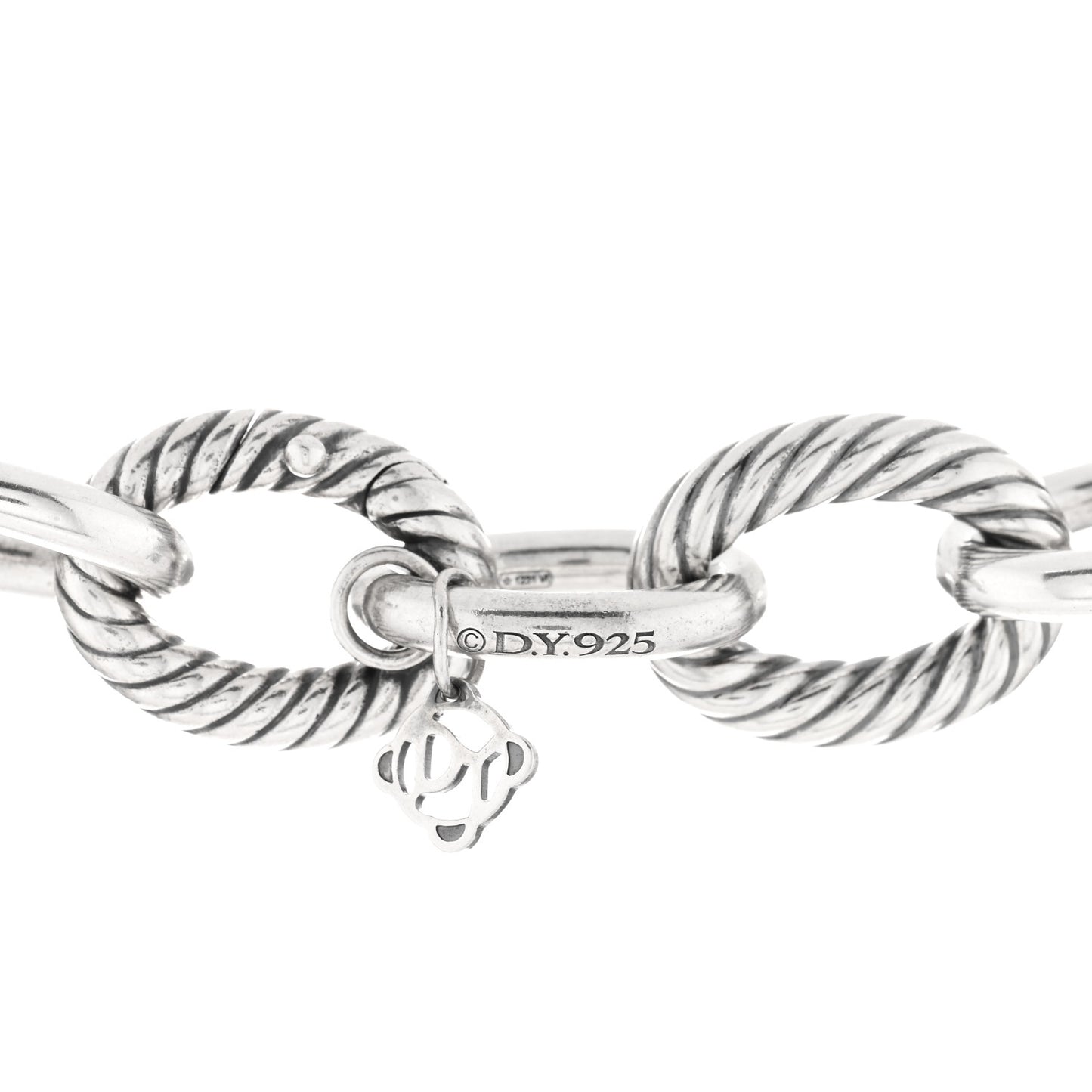 Sterling Silver 16mm Large Oval Link Necklace