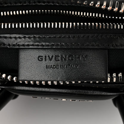 Givenchy Shiny Lord Calfskin Mini Antigona Black 6 of 10