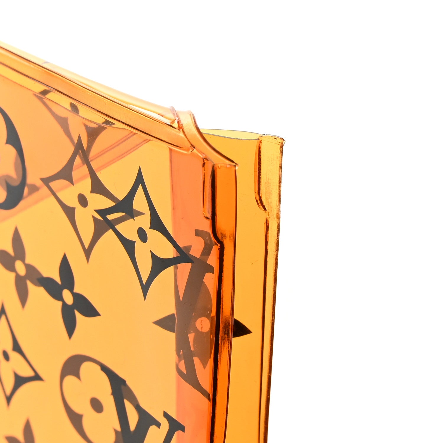 Louis Vuitton PVC Monogram Printed Envelope Pouch Orange 1827160