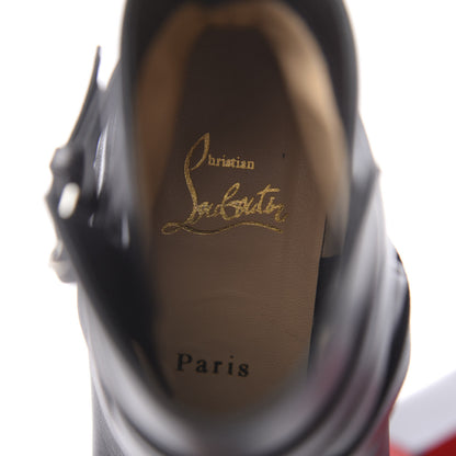 Christian Louboutin Calfskin Karistrap 70 Ankle Boots 38.5 Black 7 of 9