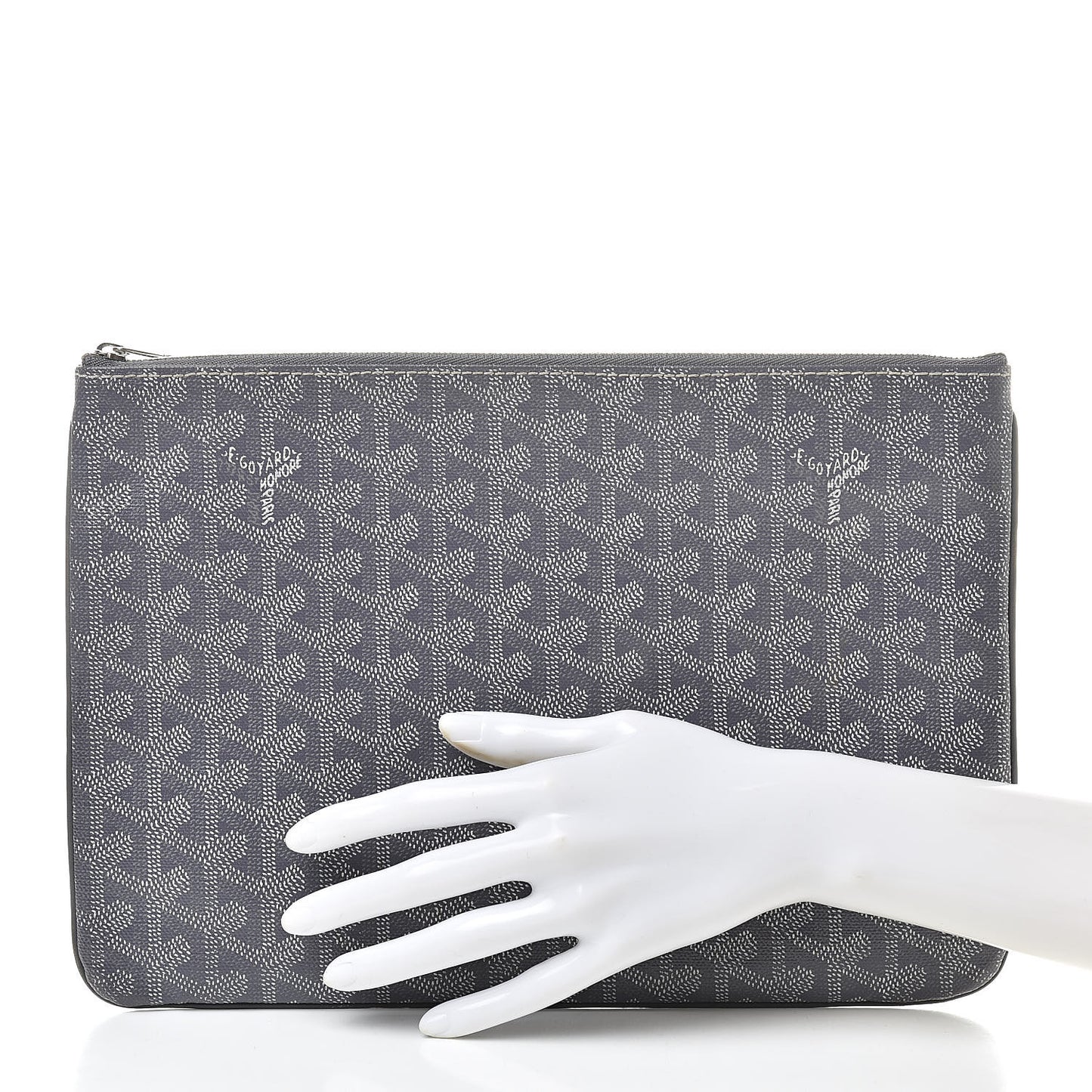 Goyardine Senat Pochette MM Grey