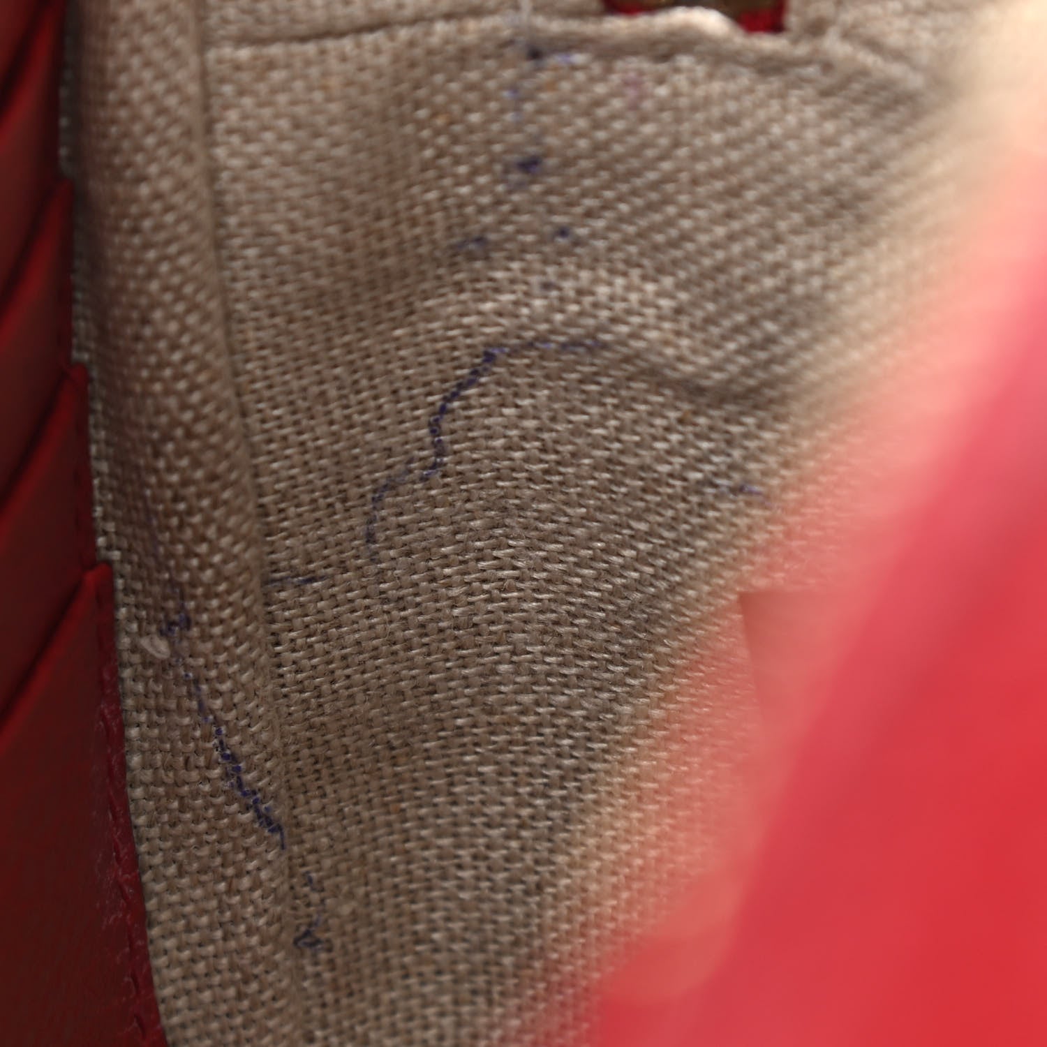 Gucci Monogram Mini Bree Messenger Bag Red 13 of 14