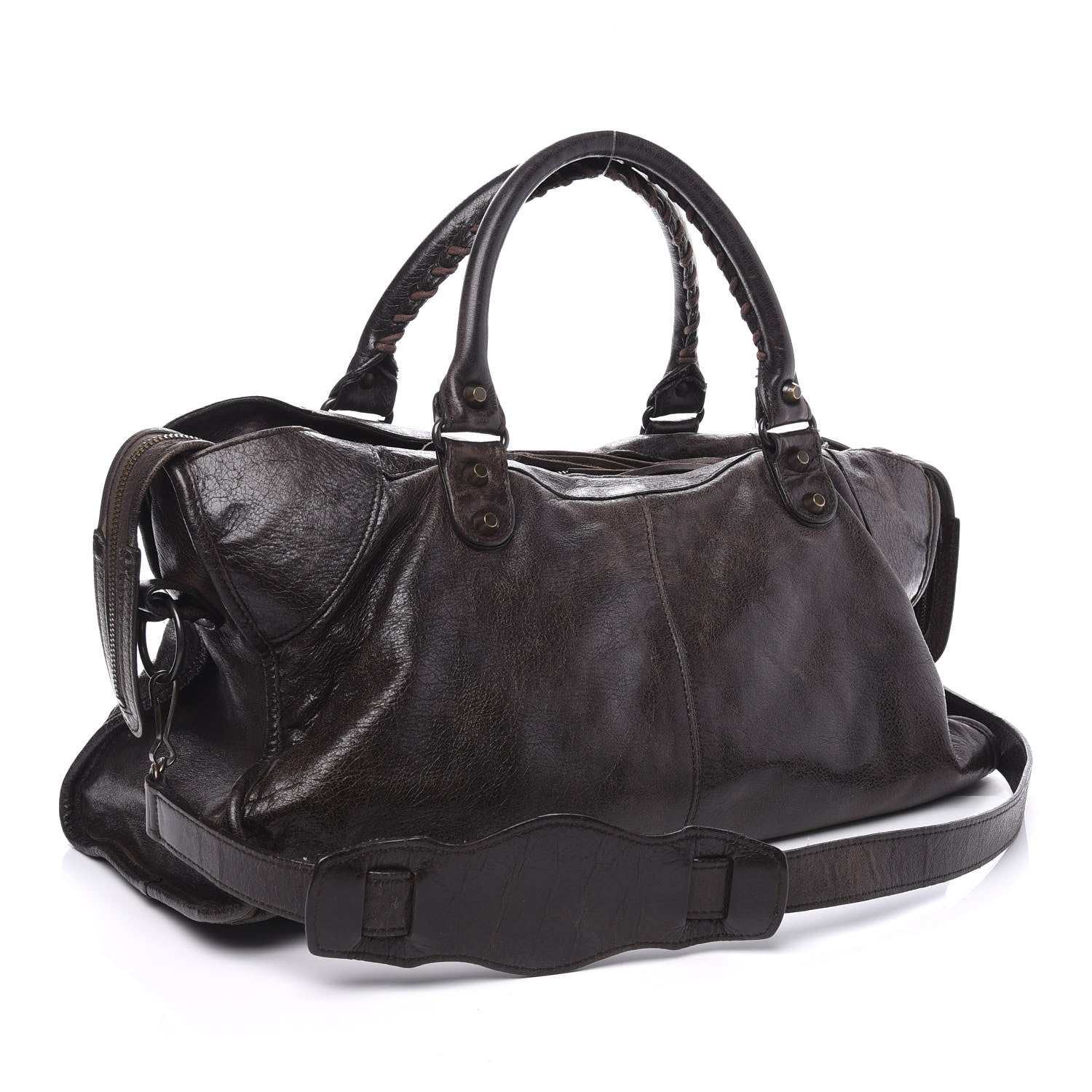 Balenciaga Agneau Classic Hardware Part Time Cigare Fonce 2 of 14