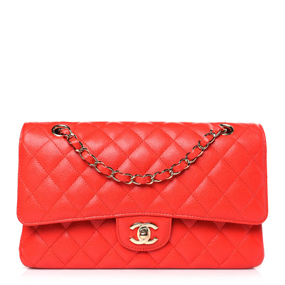 Chanel Caviar Quilted Medium Double Flap Red 1 of 11