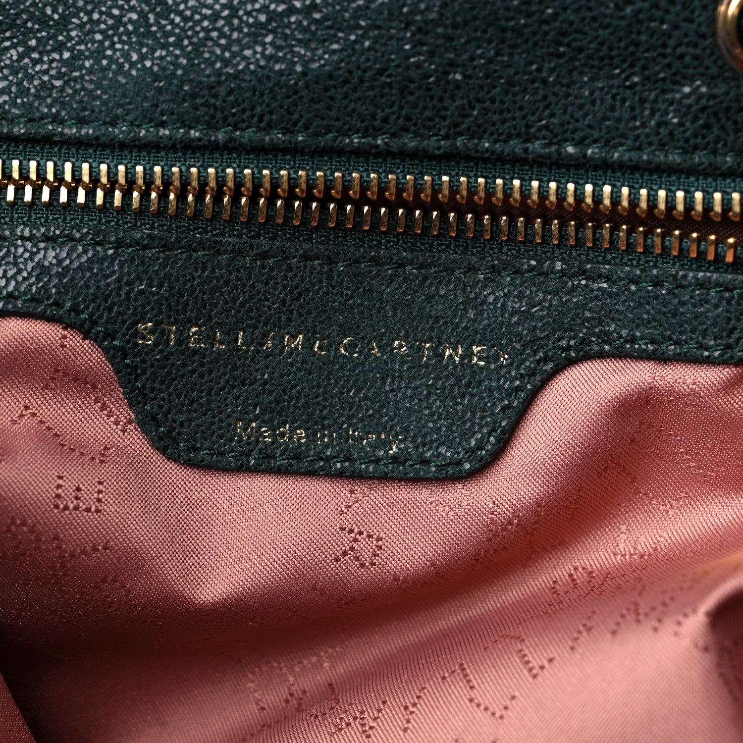 Stella McCartney Shaggy Deer Falabella Backpack Green 6 of 10