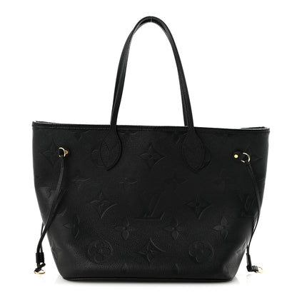 Louis Vuitton Empreinte Monogram Giant Neverfull MM Black 1 of 10