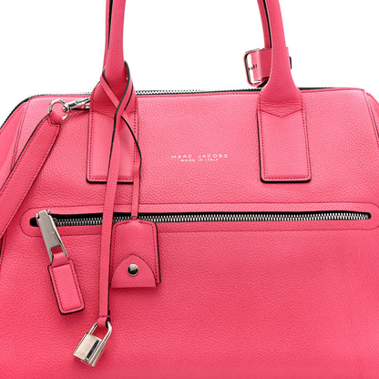 Marc Jacobs Textured Calfskin Medium Incognito Satchel Pink 7 of 12
