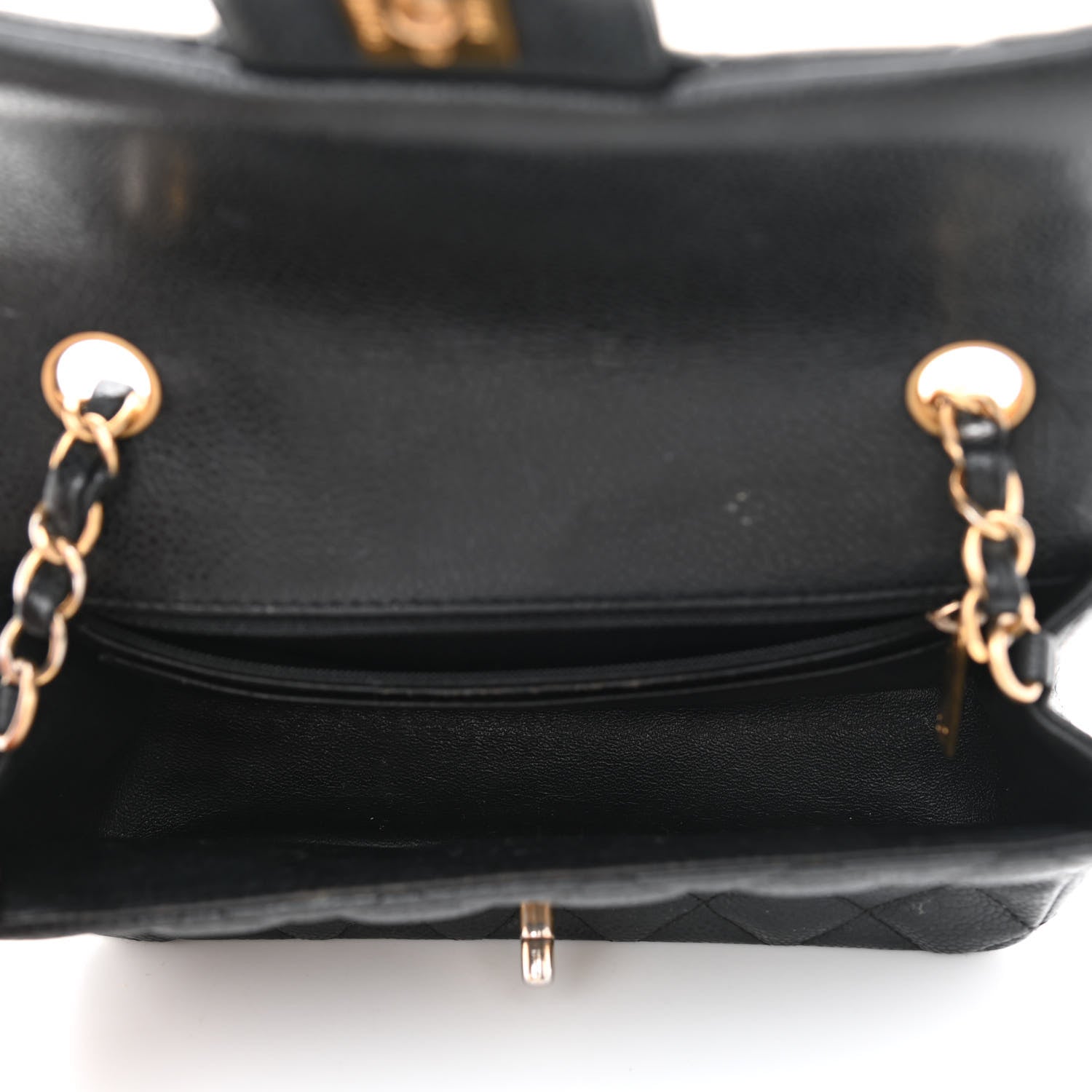 Chanel Caviar Quilted Mini Rectangular Flap Black 5 of 11