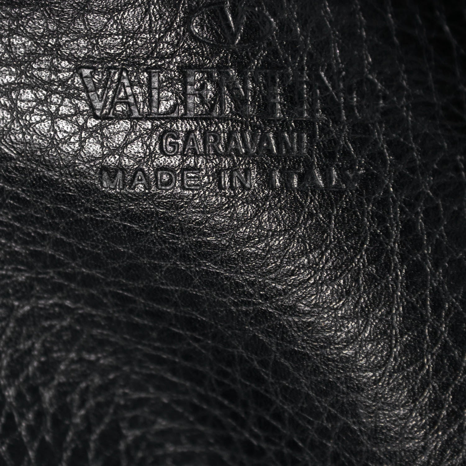 Valentino Garavani Pebbled Calfskin Large Rockstud Flip-Lock Messenger Bag Black 6 of 18