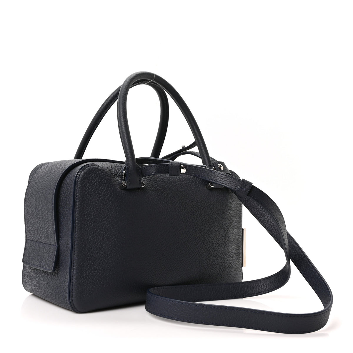 Taurillon Soft Cool Box MM Satchel Navy