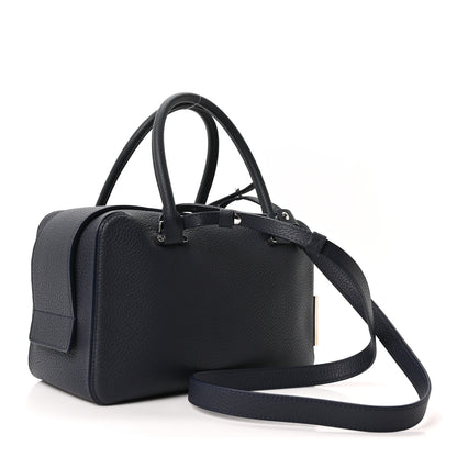 Delvaux Taurillon Soft Cool Box MM Satchel Navy 3 of 10