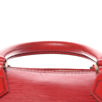 Louis Vuitton Epi Speedy 30 Castillan Red 39 of 39