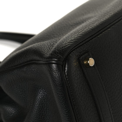 Hermes Taurillon Clemence Birkin 35 Black 9 of 12