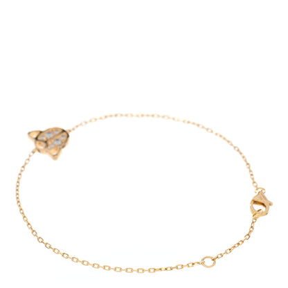 Cartier 18K Yellow Gold Diamond Scarab Bracelet 2 of 4