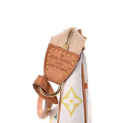 Louis Vuitton Monogram Multicolor Pochette Accessories White 8 of 13