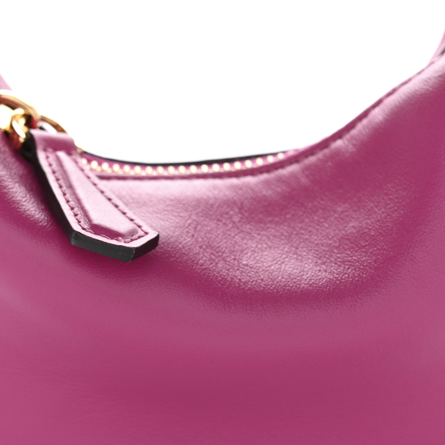 Fendi Vitello Grace New Matte Nano Fendigraphy Hobo Charm Ciclamino Pilar 8 of 11