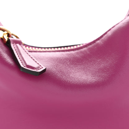 Fendi Vitello Grace New Matte Nano Fendigraphy Hobo Charm Ciclamino Pilar 8 of 11