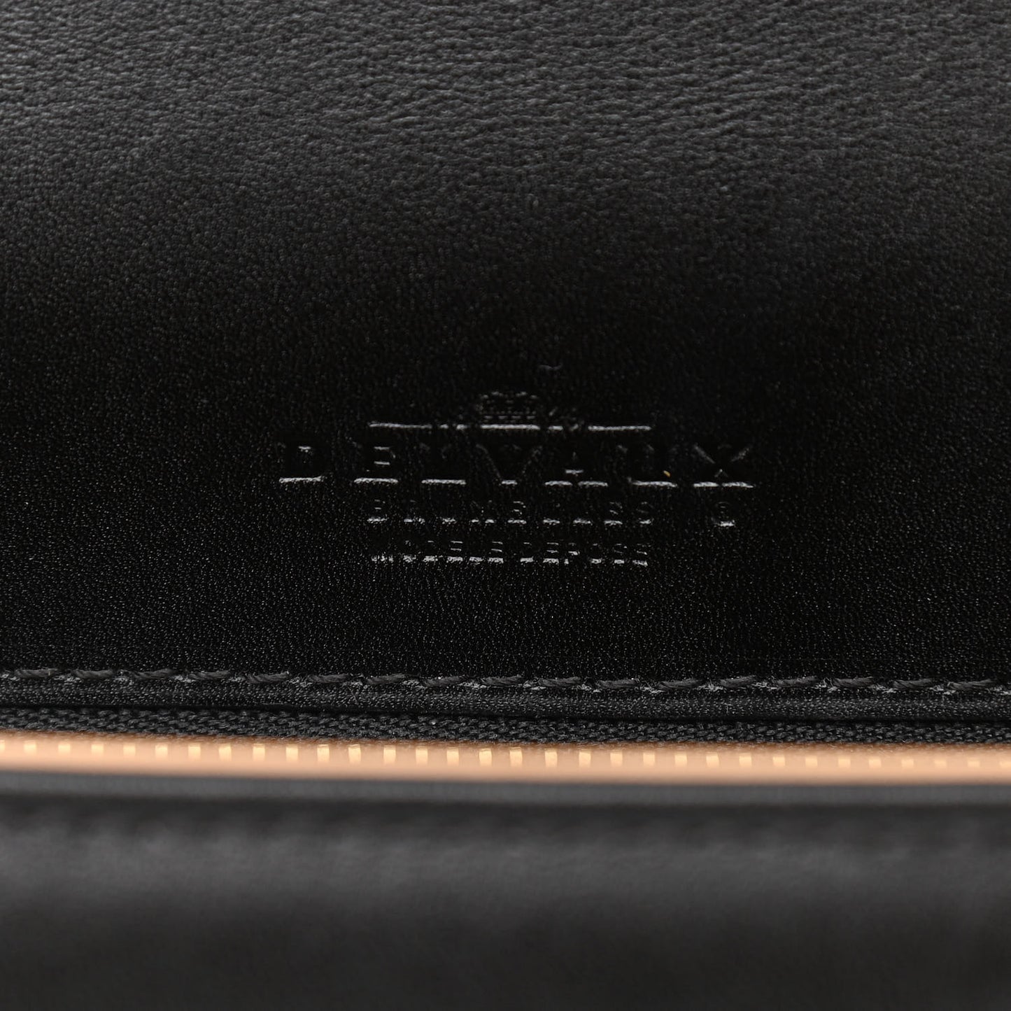 Calfskin MM Tempete Satchel Black