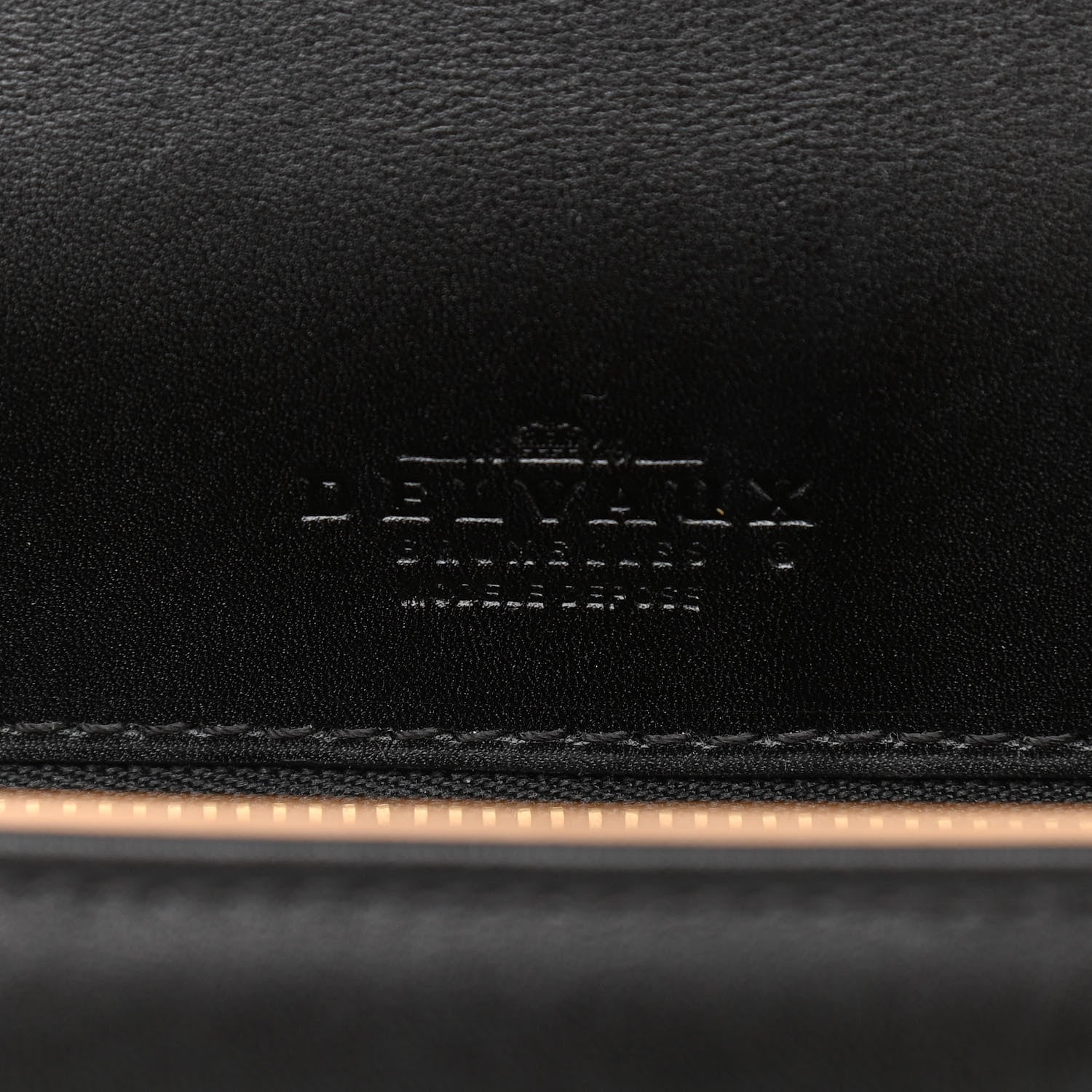 Delvaux Calfskin MM Tempete Satchel Black 5 of 11