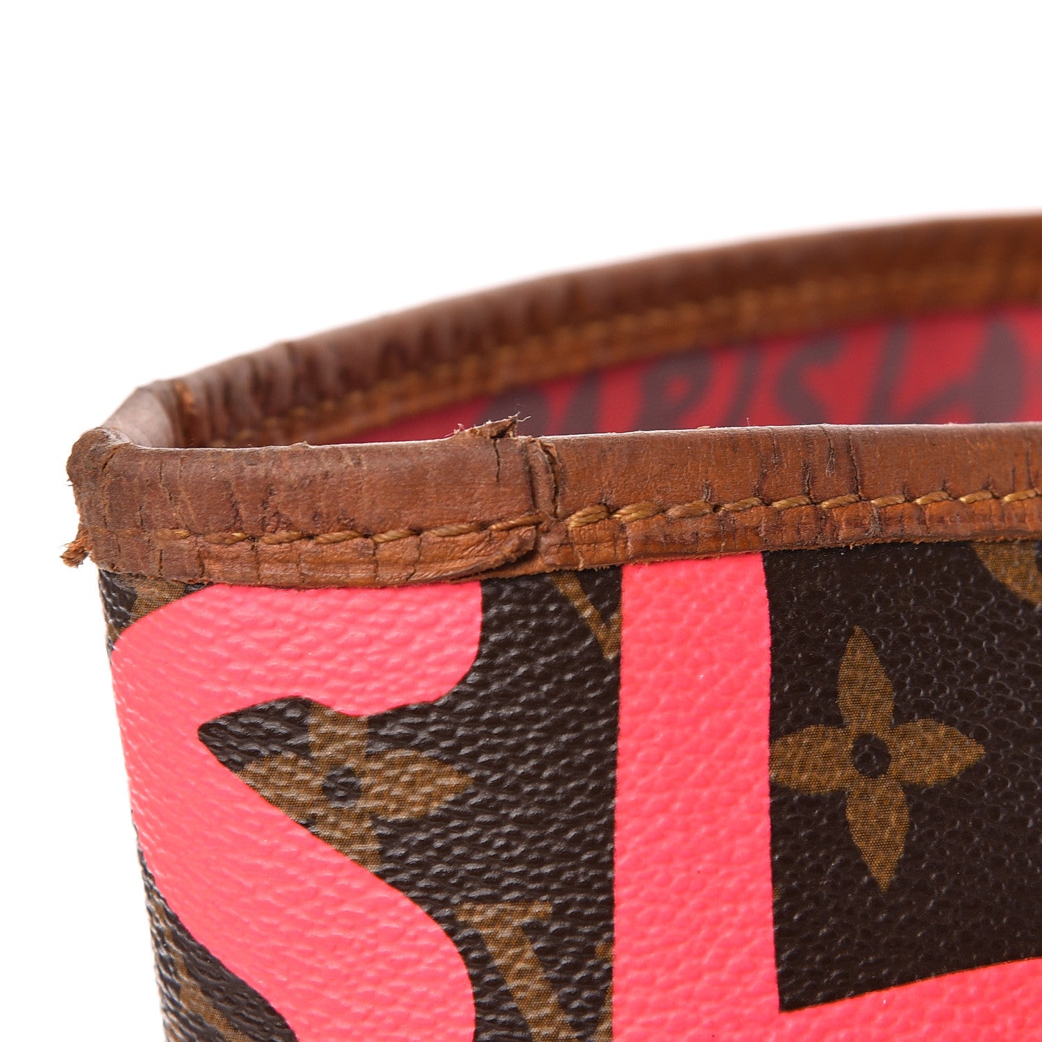 Louis Vuitton Monogram Graffiti Neverfull GM Fuchsia 14 of 18
