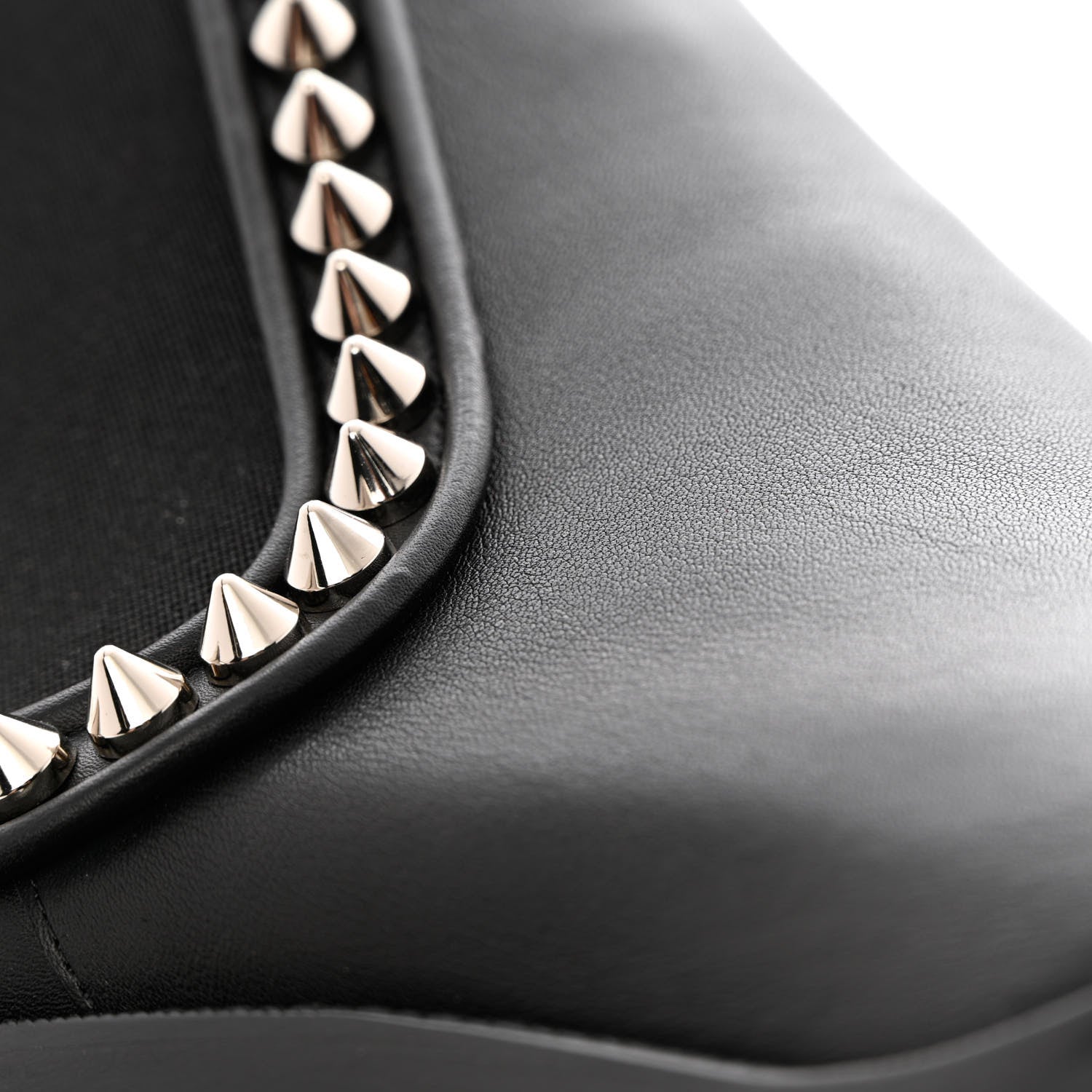 Christian Louboutin Nappa Spiked Capahutta 70 Chelsea Boots 39.5 Black 9 of 11