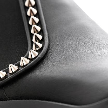 Christian Louboutin Nappa Spiked Capahutta 70 Chelsea Boots 39.5 Black 9 of 11