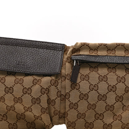 Gucci Monogram Web Belt Bag Dark Brown 8 of 10