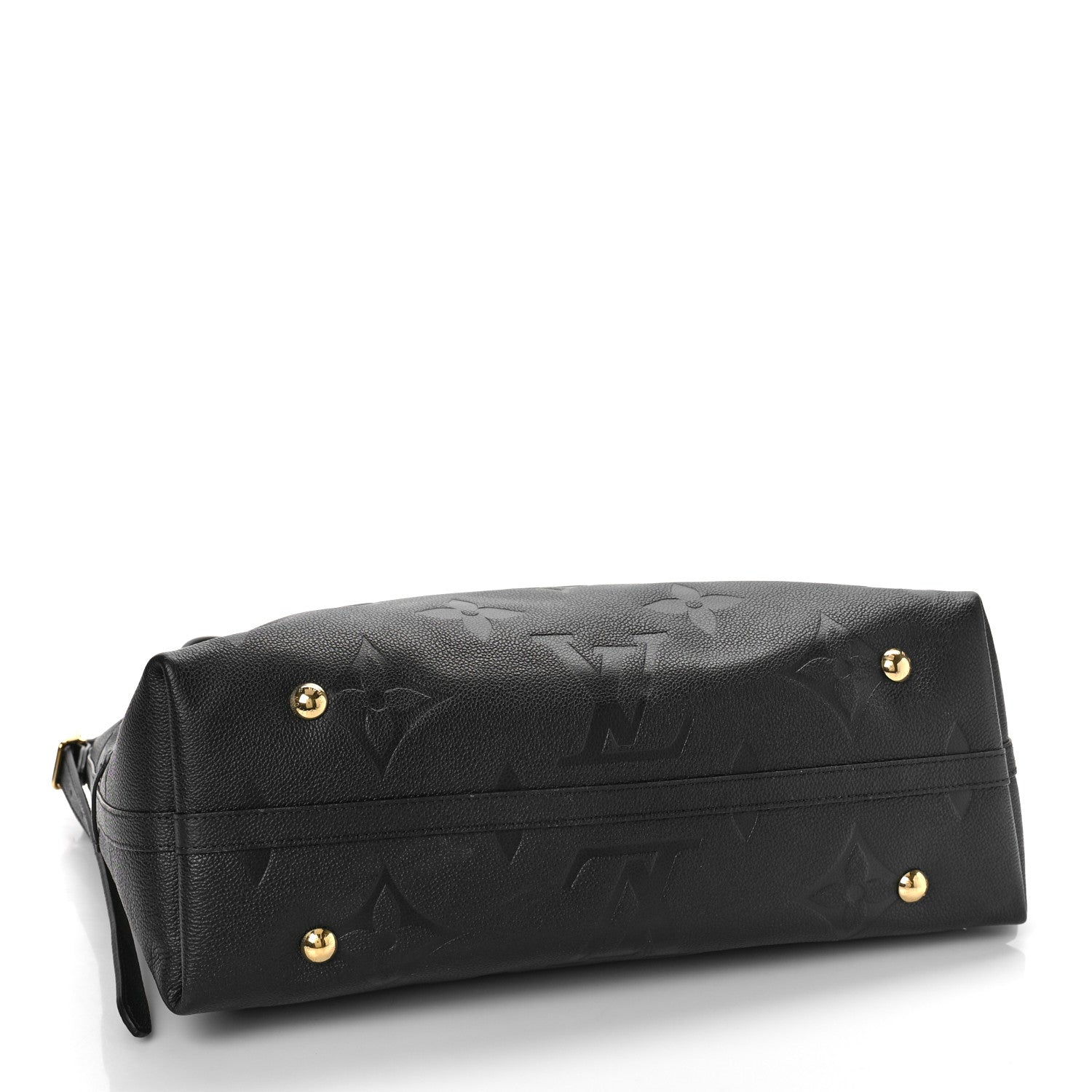 Louis Vuitton Empreinte Monogram Giant CarryAll MM Black 4 of 8