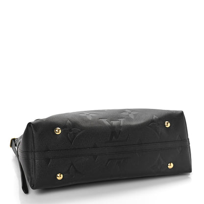Louis Vuitton Empreinte Monogram Giant CarryAll MM Black 4 of 8