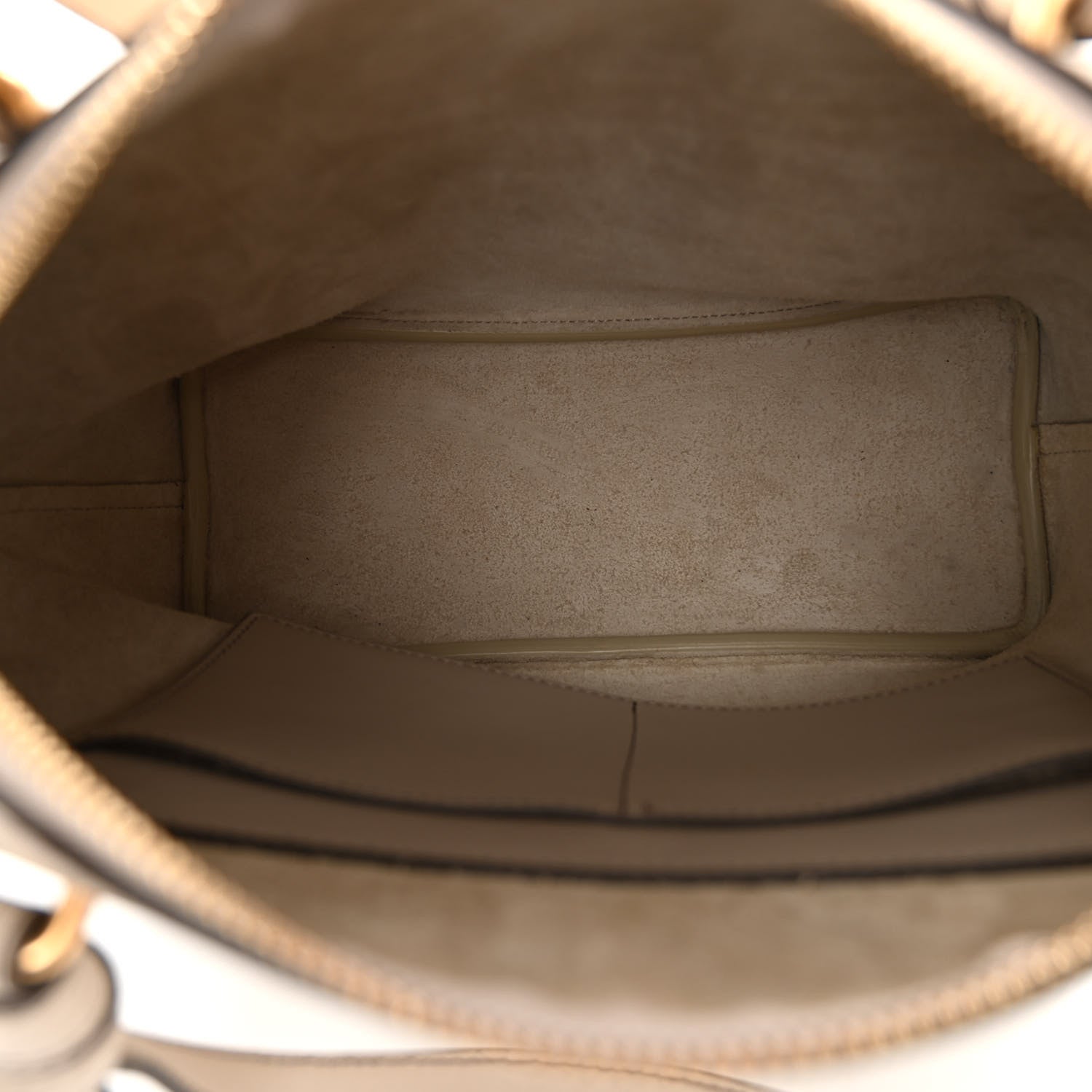 Celine Lambskin Small Soft Cube Satchel Light Taupe 5 of 10