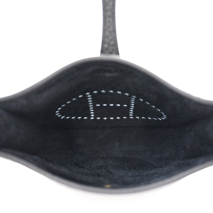 Hermes Taurillon Clemence Evelyne TPM Black 5 of 11