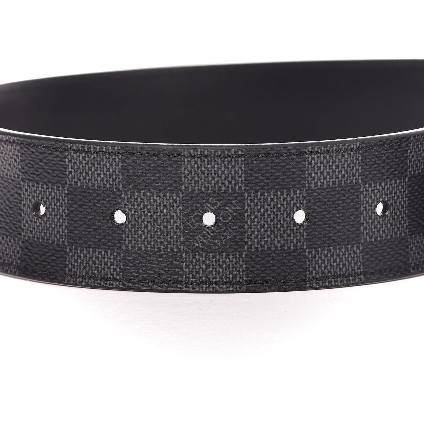 Damier Graphite 40mm LV Initiales Belt 90 36