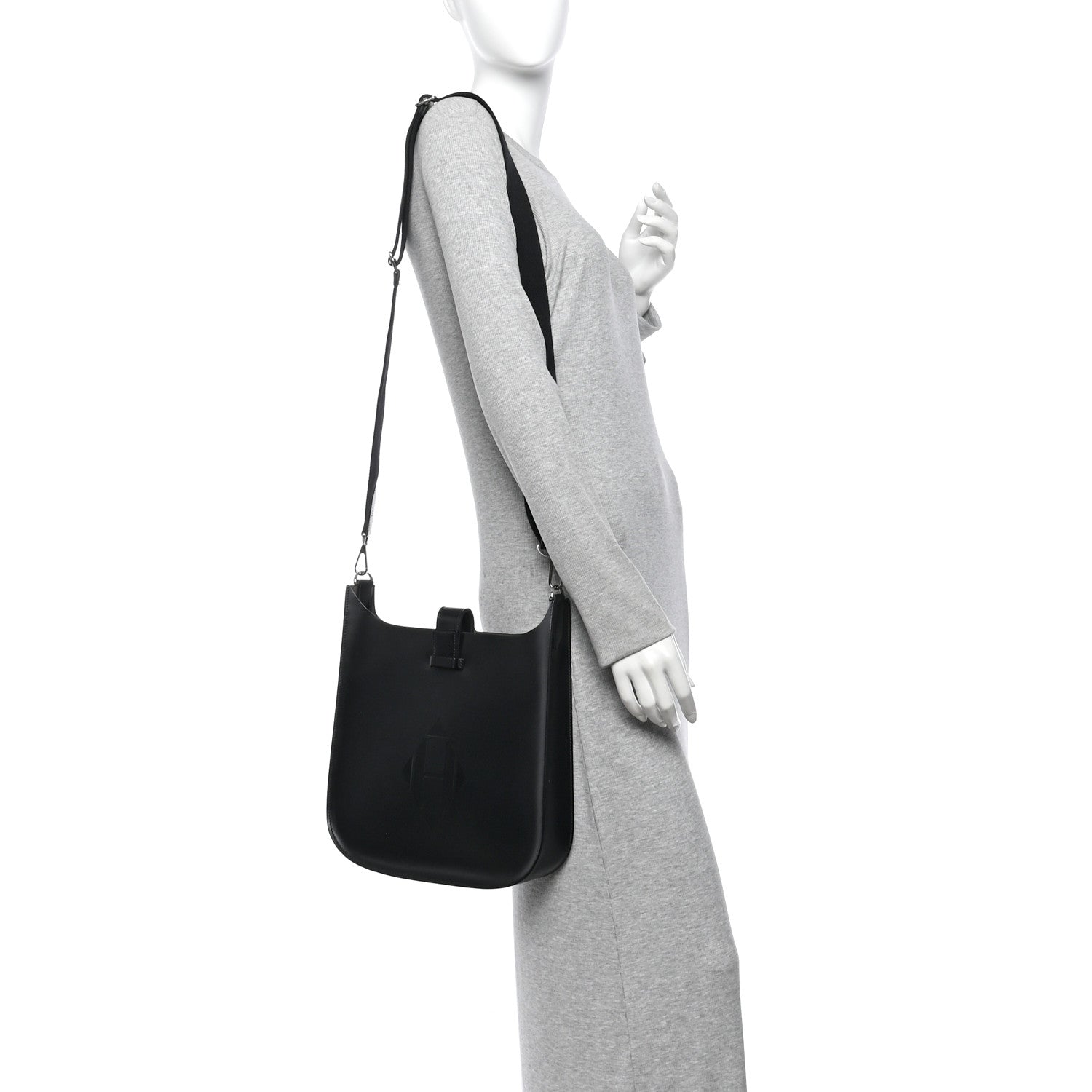 Hermes Vache Hunter Evelyne Sellier 29 PM Black 2 of 10