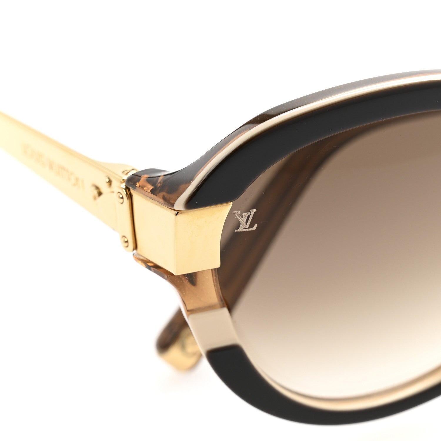 Louis Vuitton Petit Soupcon Cat Eye Sunglasses Z0487W Brown 8 of 10