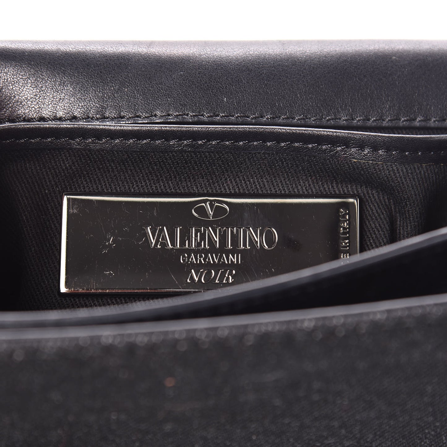 Denim Va Va Voom Shoulder Bag Black