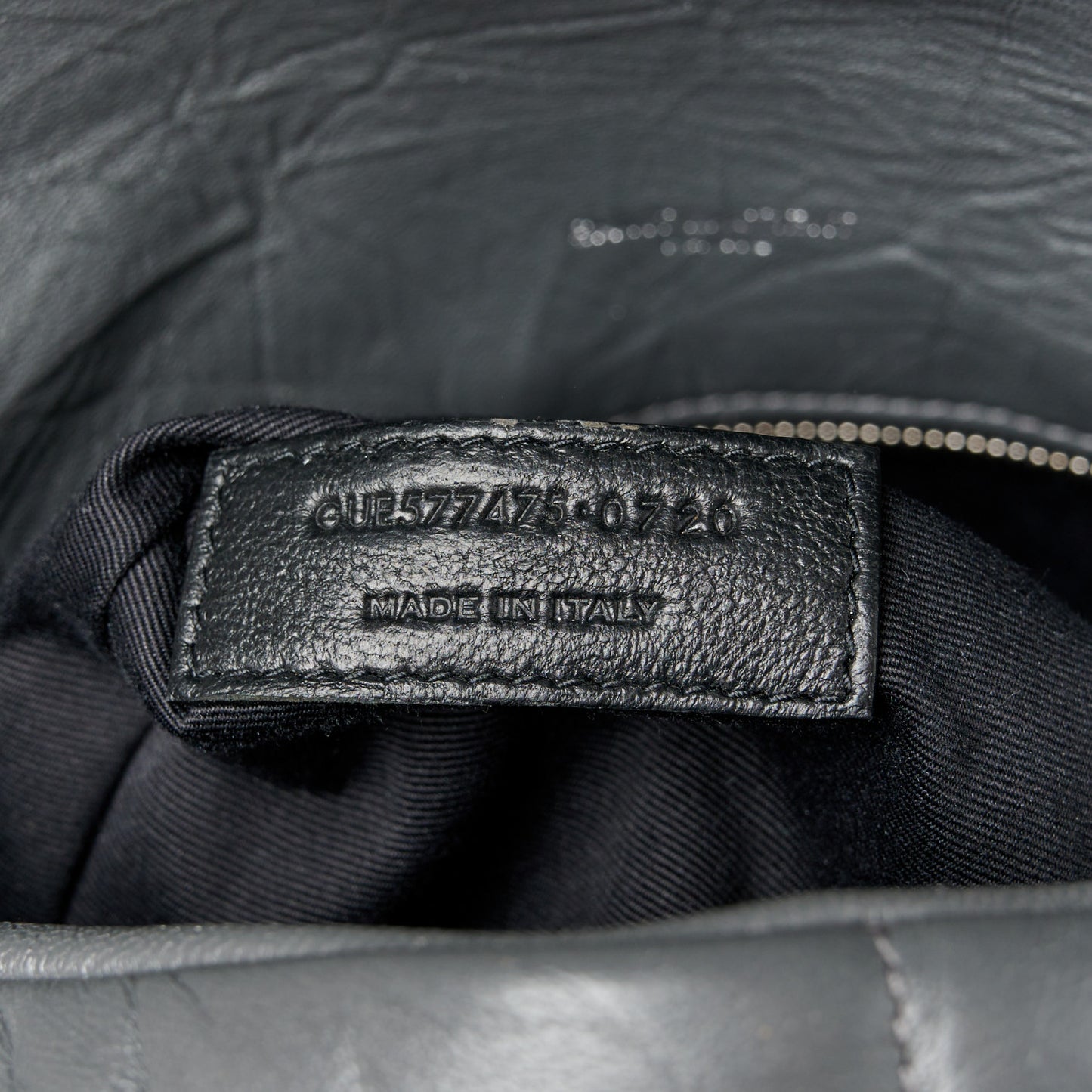 Lambskin Quilted Medium Loulou Puffer Monogram Chain Satchel Concrete