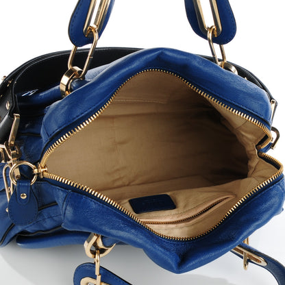 Chloe Calfskin Medium Military Paraty Royal Navy 5 of 7