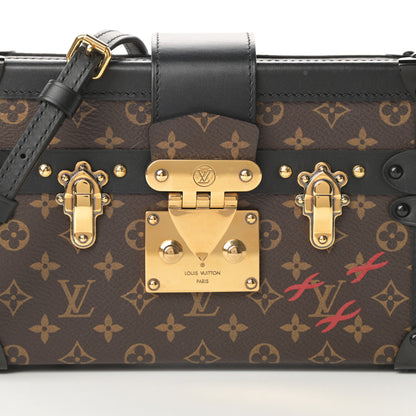 Louis Vuitton Monogram Petite Malle Black 8 of 12