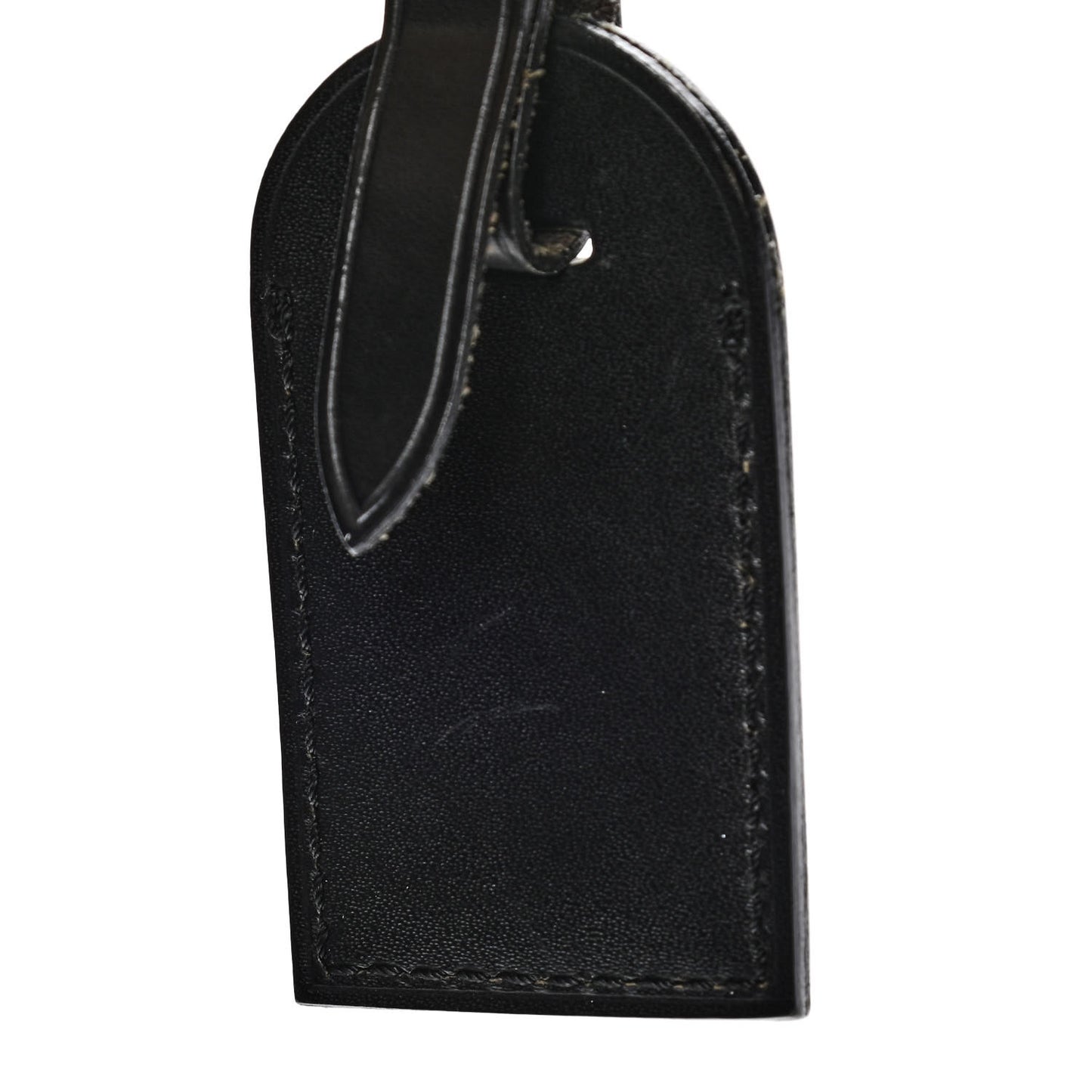 Calfskin Luggage Tag Black