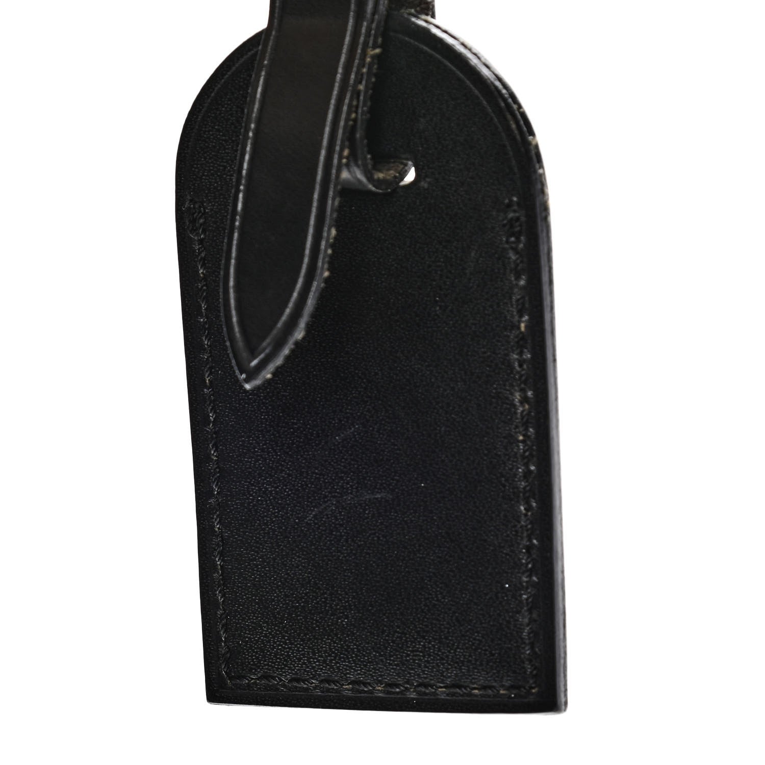 Louis Vuitton Calfskin Luggage Tag Black 4 of 5