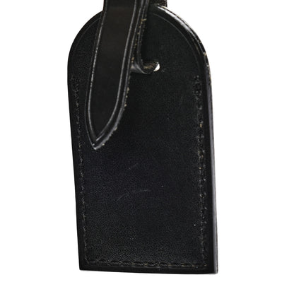Louis Vuitton Calfskin Luggage Tag Black 4 of 5