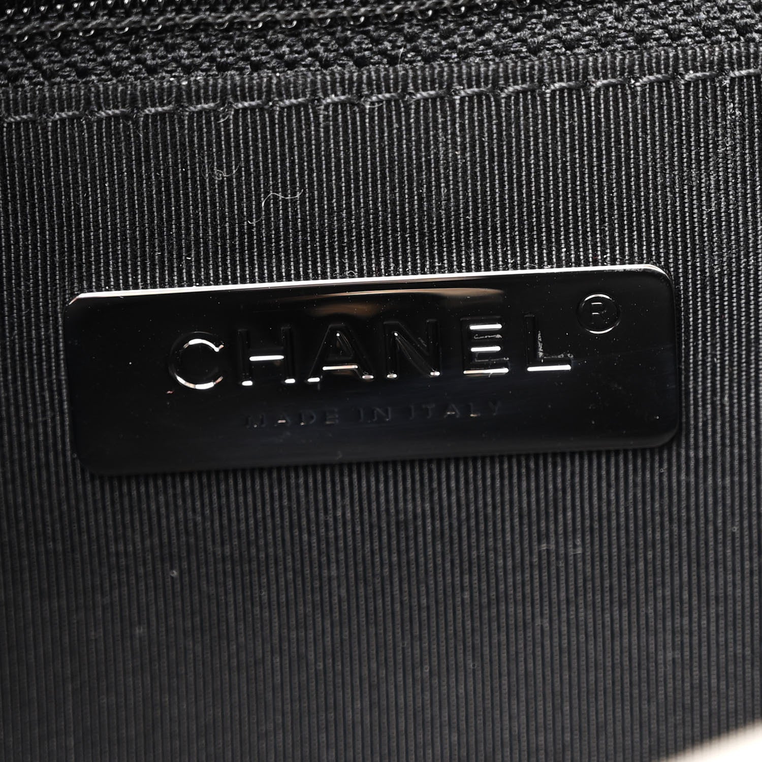 Chanel Glossy Calfskin Quilted Medium Chanel 19 Flap White Black 6 of 11