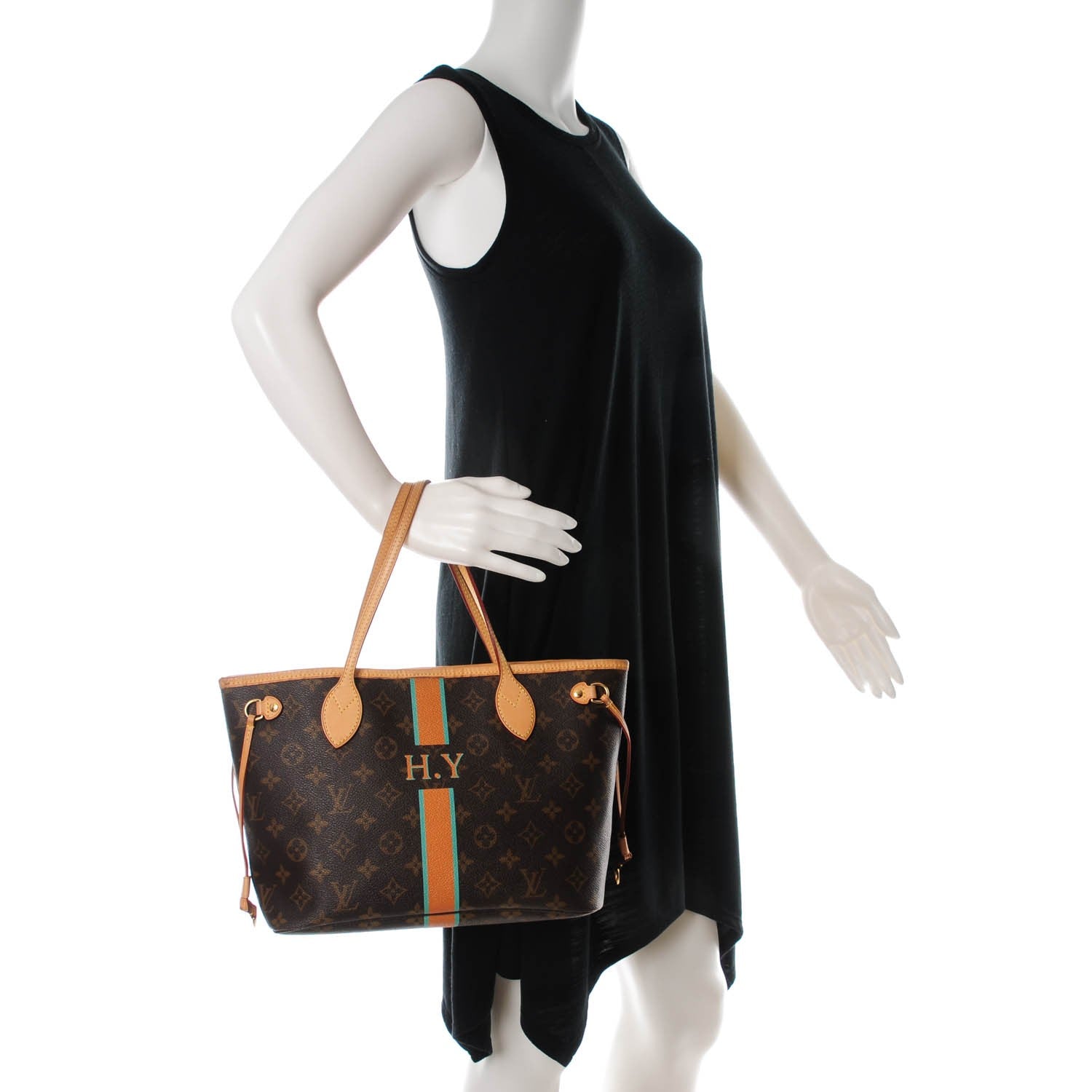 Louis Vuitton Monogram My LV Heritage Neverfull PM Moutarde Vert Clair 2 of 8