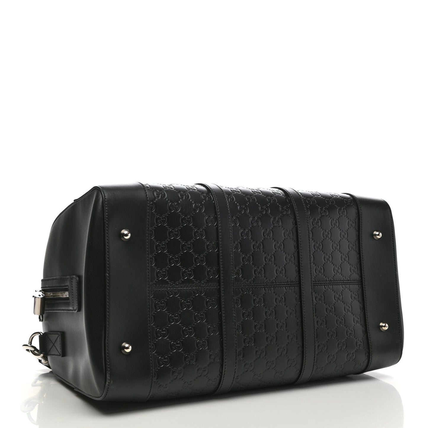 Guccissima Signature Medium Duffle Black