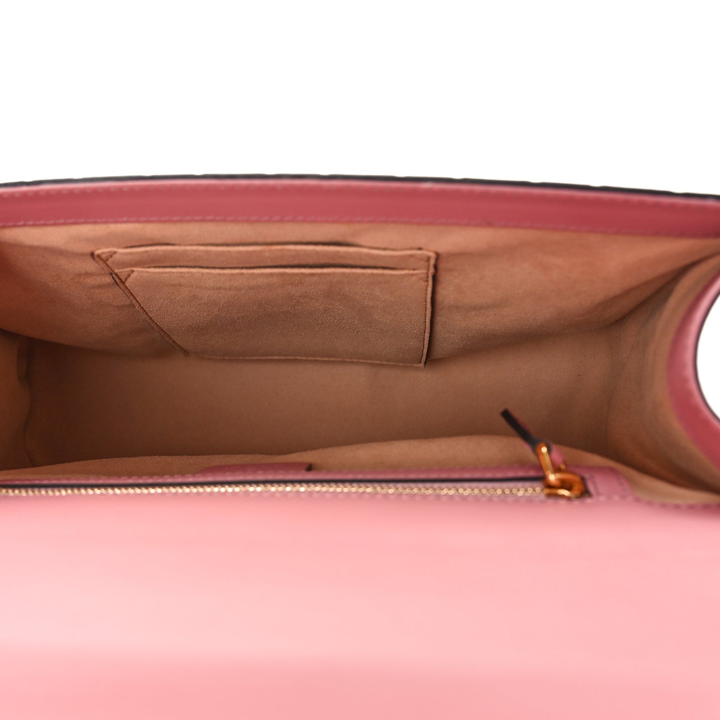 Guccissima Signature Medium Padlock Shoulder Bag Rose Baby Candy