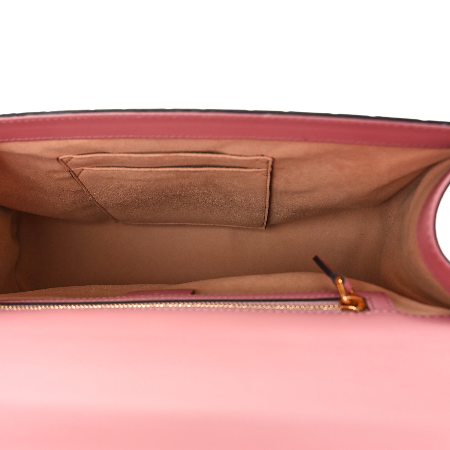 Gucci Guccissima Signature Medium Padlock Shoulder Bag Rose Baby Candy 5 of 9