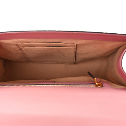 Gucci Guccissima Signature Medium Padlock Shoulder Bag Rose Baby Candy 5 of 9
