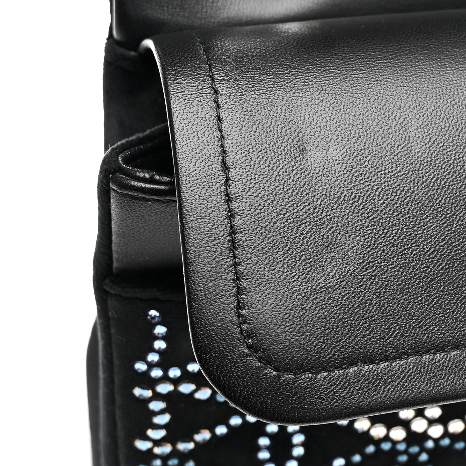 Chanel Velvet Crystal Medium Double Flap Black 1779461 – FASHIONPHILE