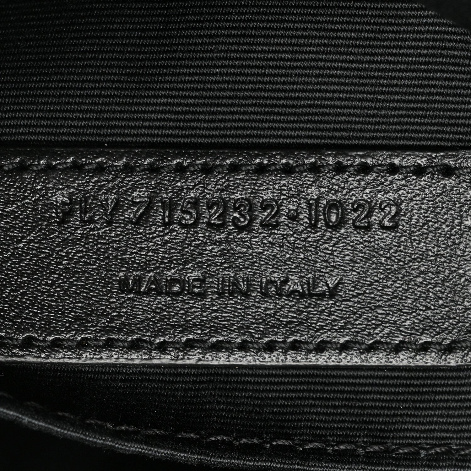 Saint Laurent Calfskin Matelasse Monogram Lou Camera Bag Deep Marine 7 of 14