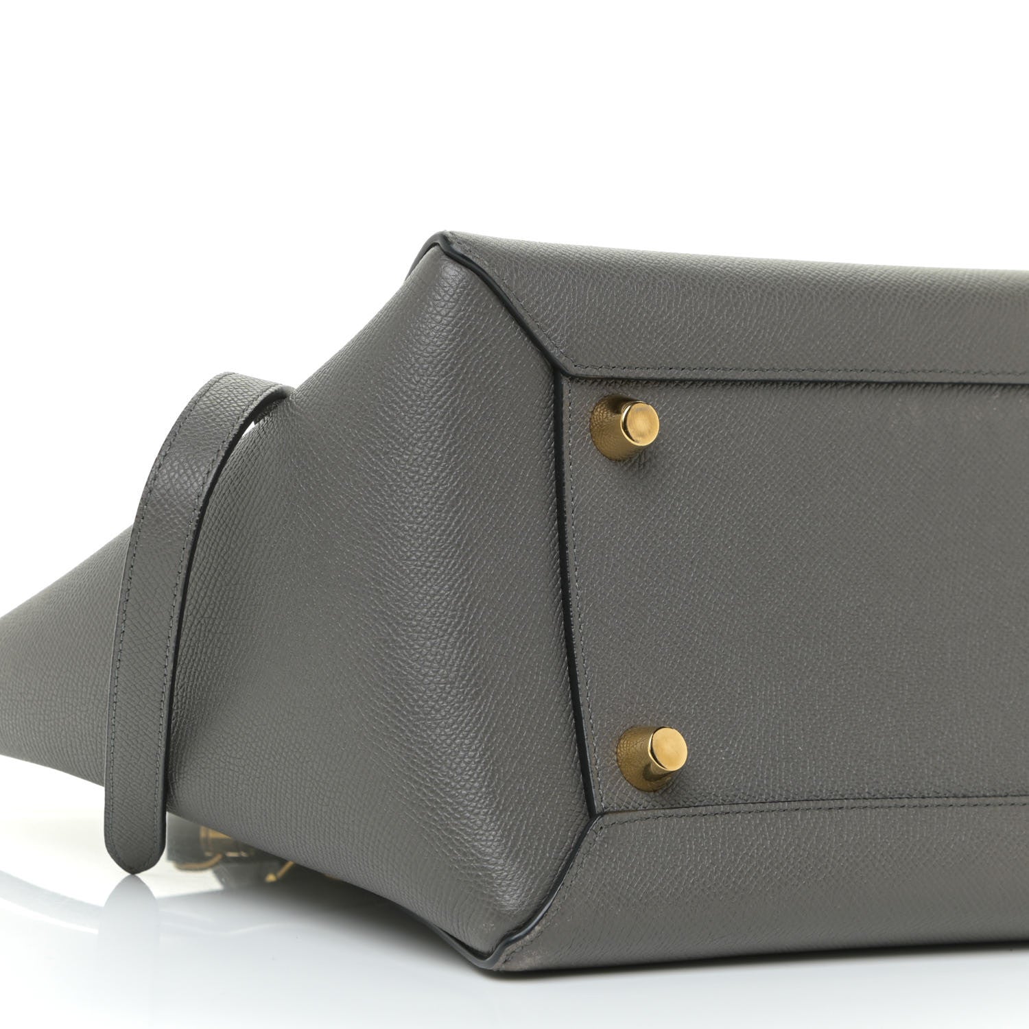 Celine Grained Calfskin Small Belt Bag Grey 8 of 17